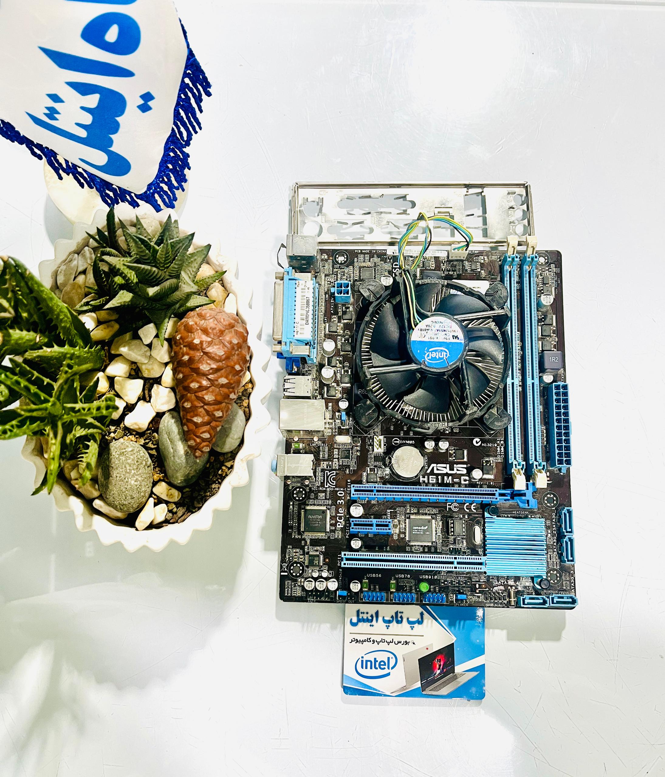 مادربرد ASUS H61M-C /DDR3 استوک