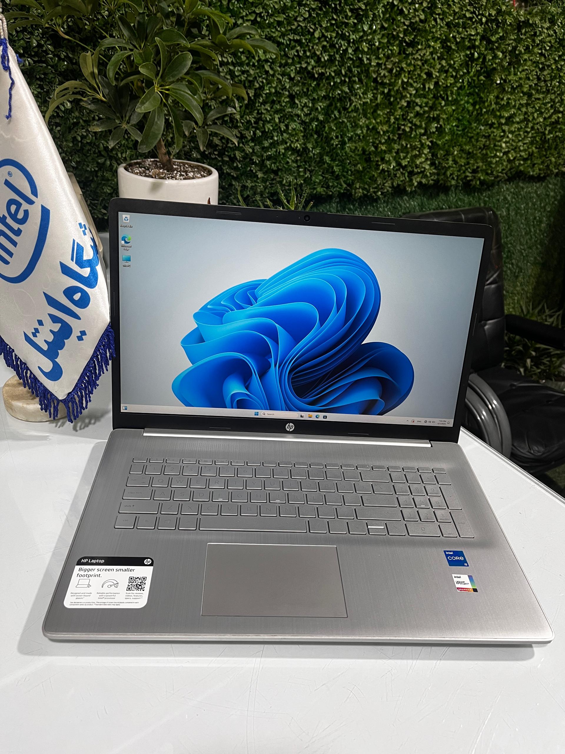 لپ تاپ hp 17-CN OXXX i5-1135G7/12G/256/17FHD/استوک