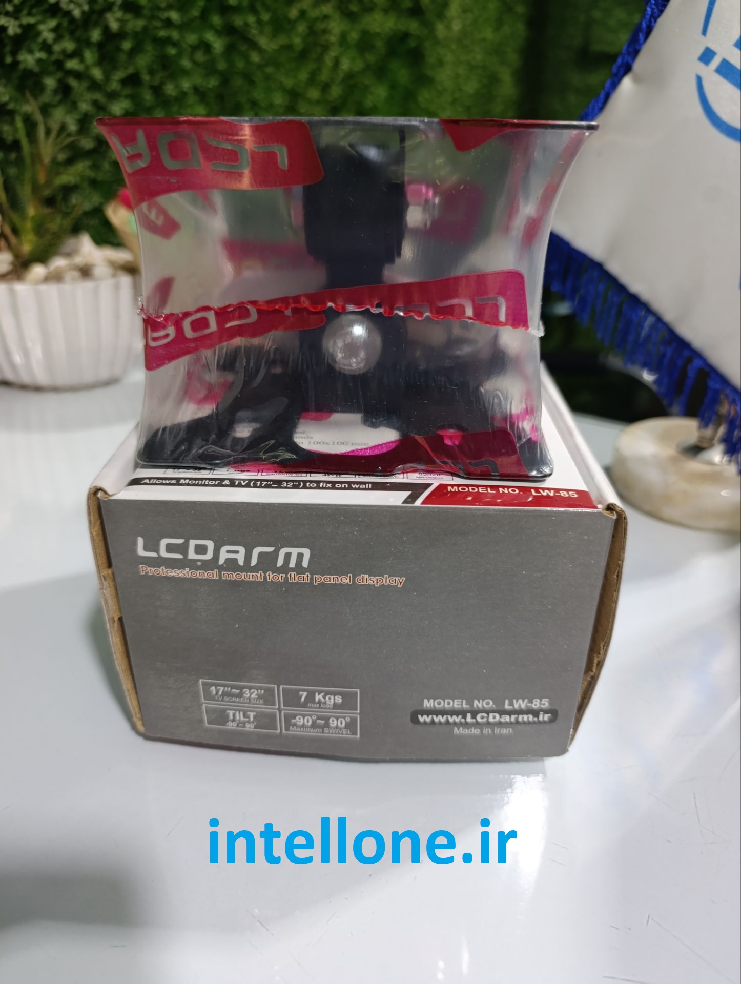 پایه مانیتور دیواری ال سی دی ارم مدل LW-85 مناسب برای سایز 15 تا 29 اینچ